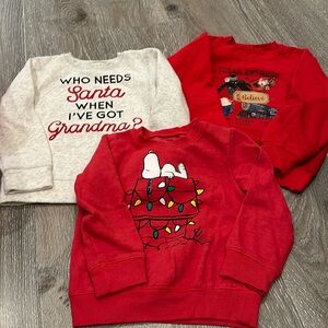 Christmas sweatshirts bundle